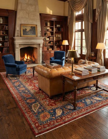 6' 9 x 10' 1 Hand Knotted Ariana Ziegler Rug