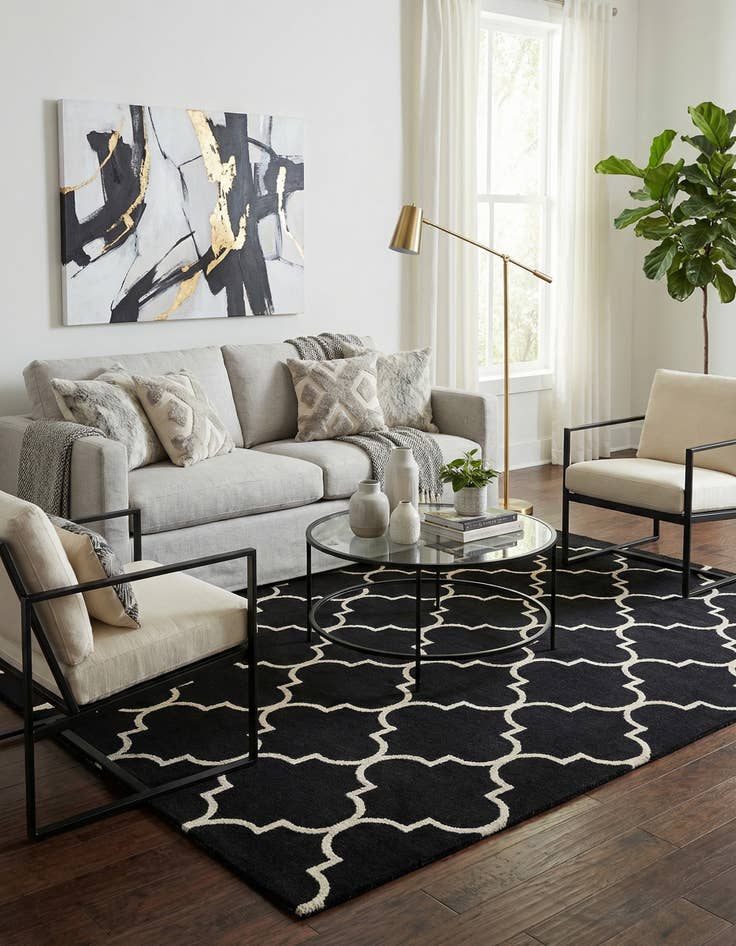 Detail image of 5' 1 x 8' Luna Rug