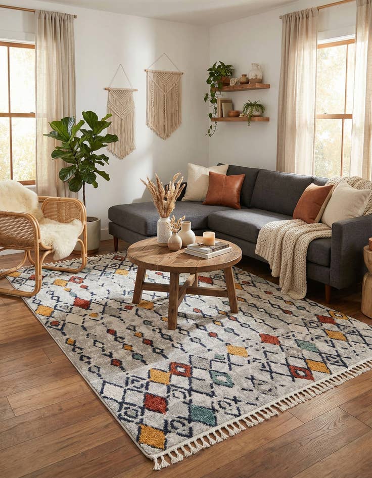 Detail image of  7' 10 x 10' Cherokee Rug