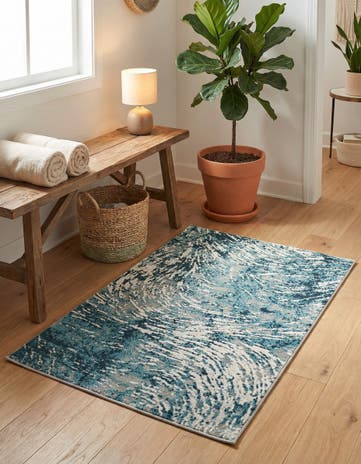 Blue Oasis Rug
