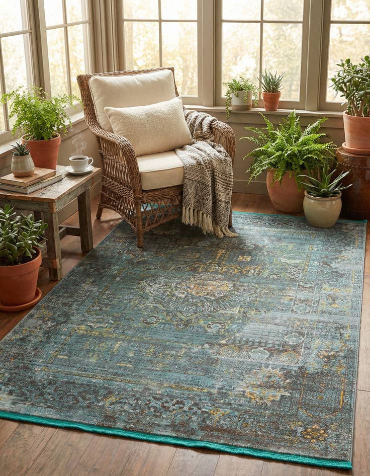 Detail image of  7' x 10' Santiago Rug