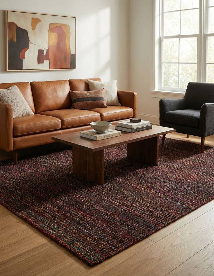 Detail image of  5' x 7'  Hand Knotted Darya Wool Rug