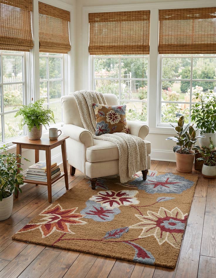 Detail image of 3' 1 x 5' Agra Rug