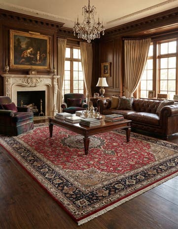 9' 10 x 13' 8 Tabriz Rug