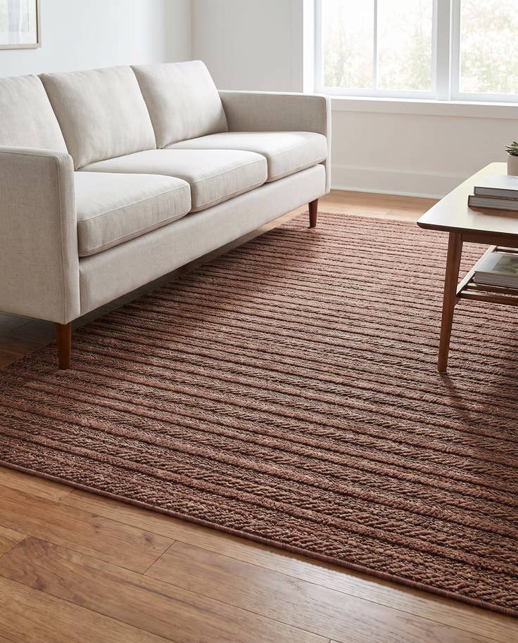 Detail image of 6' x 9' Easy-Clean Modern Indoor / Outdoor Rug