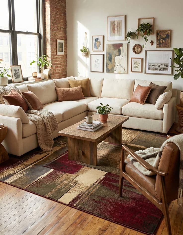 Detail image of 10' x 13' 1 Coffee Shop Rug