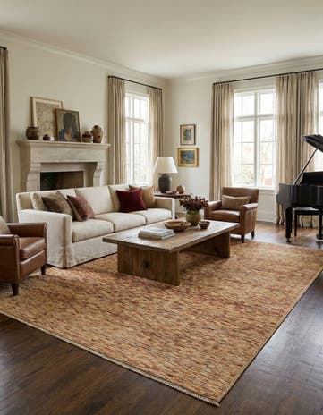 7' 6 x 9' 2 Hand Knotted Modern Ziegler Wool Rug