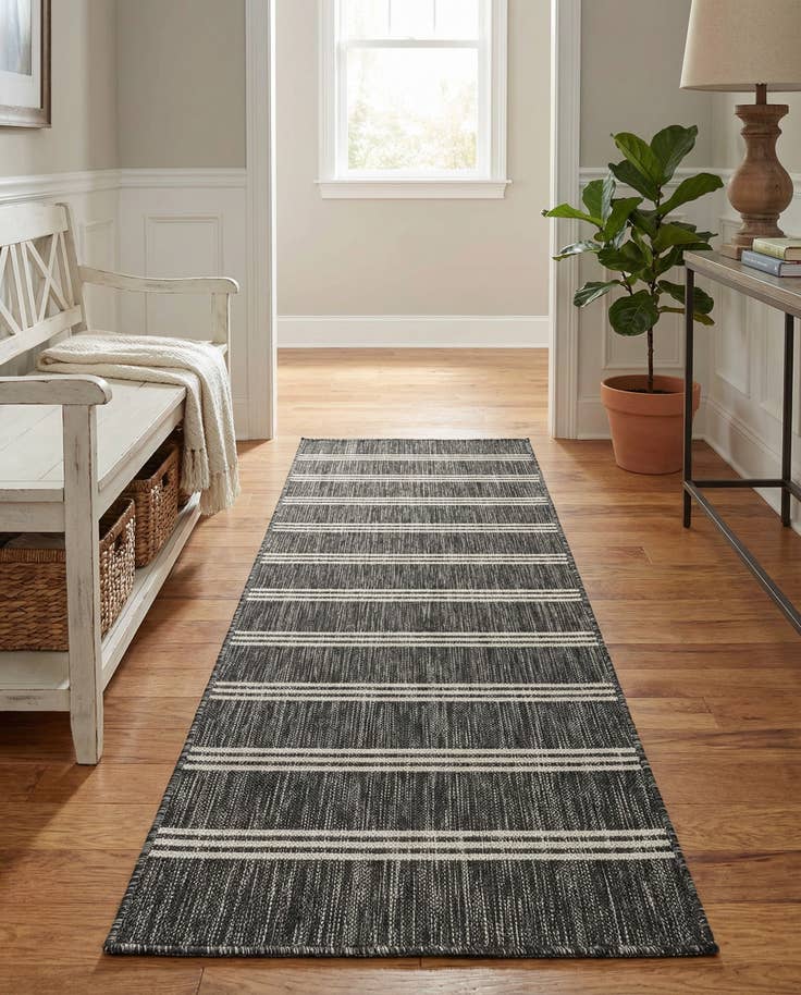 Detail image of 2' x 8' Easy-Clean Jill Zarin Anguilla Indoor / Outdoor Runner Rug