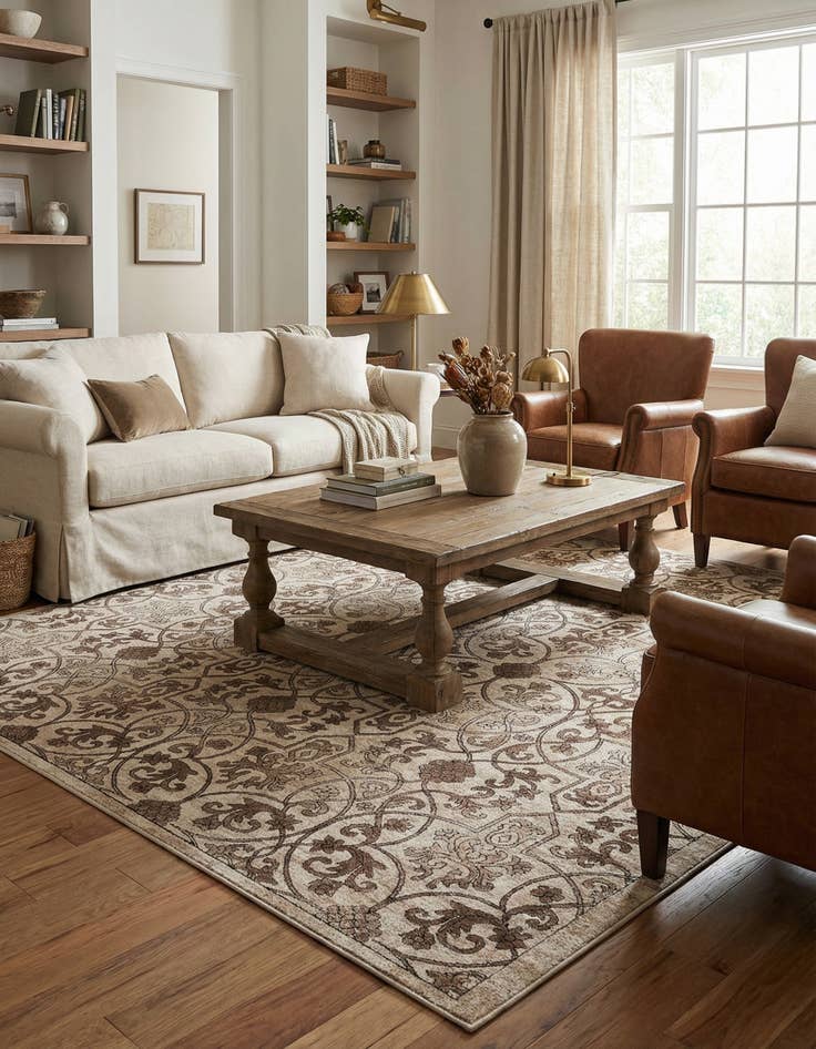 Detail image of 10' 8 x 10' 8 Himalaya Square Rug