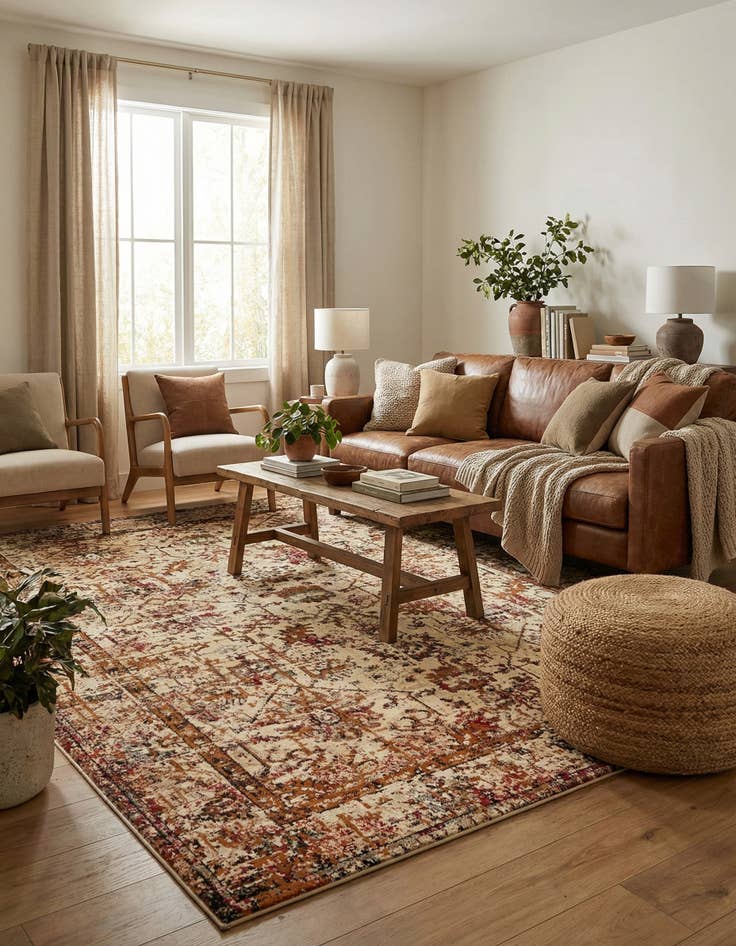 Detail image of  7' 10 x 10' Saturn Rug