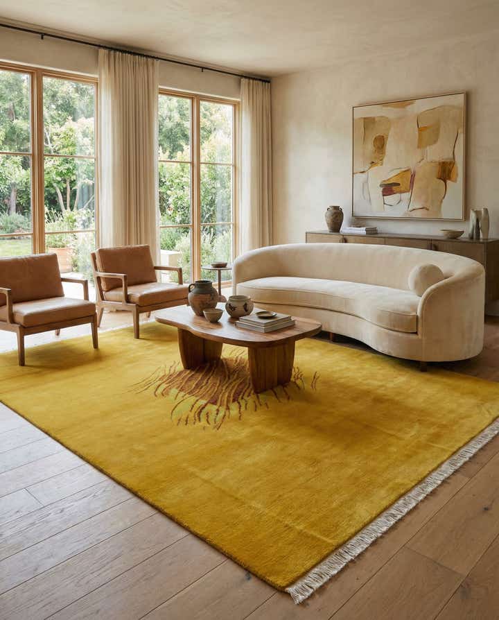6' 7 x 10' Hand Knotted Nepal Wool Rug