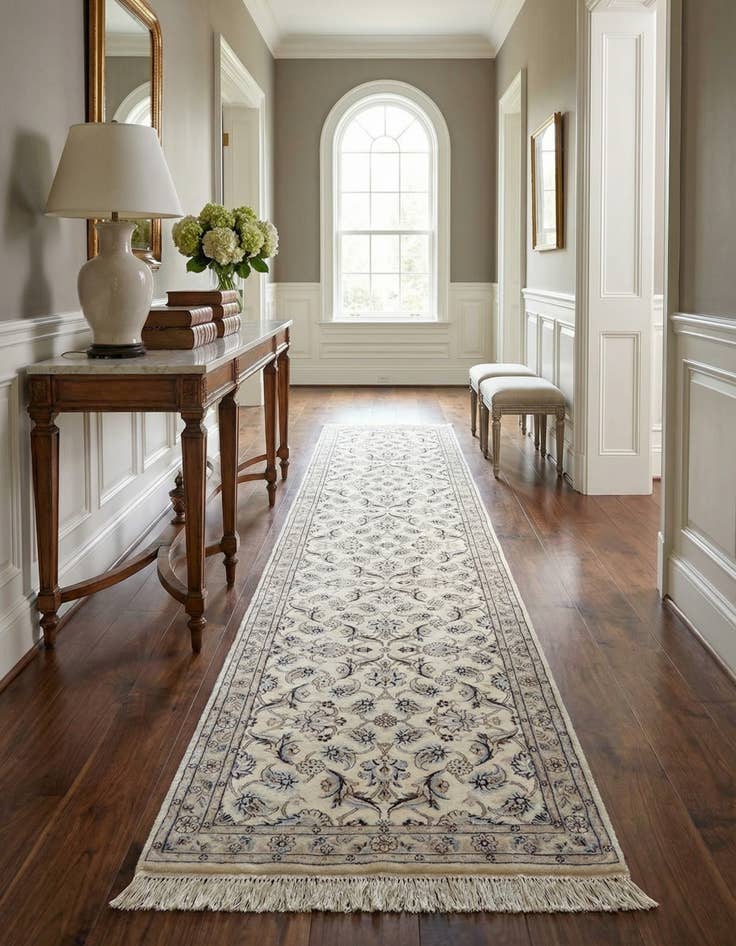 Detail image of 2' 7 x 13' 5 Nain Runner Rug