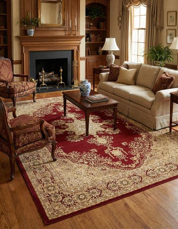 Red Chateau Rug