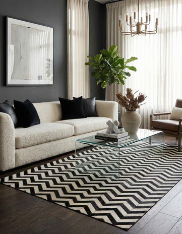 5' x 8' Cowhide Rug