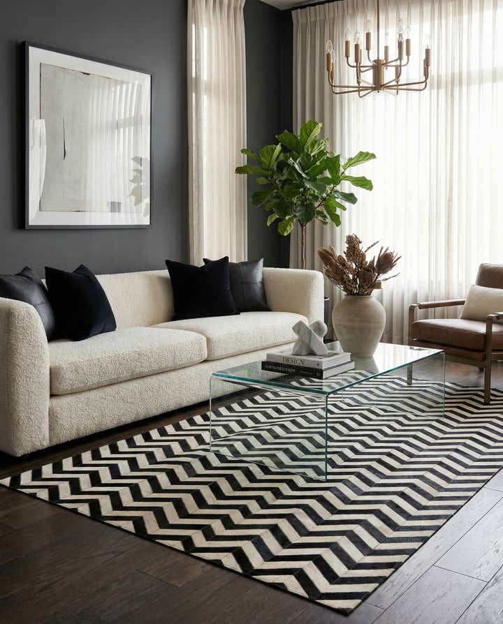 5' x 8' Cowhide Rug