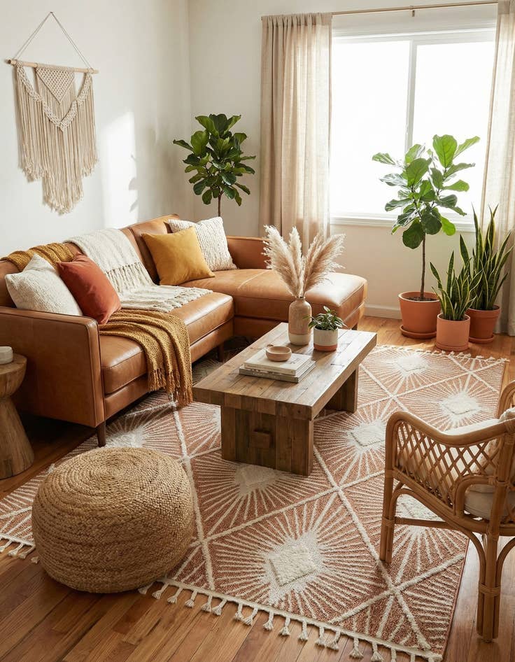 Detail image of  7' x 10' Boho Rug