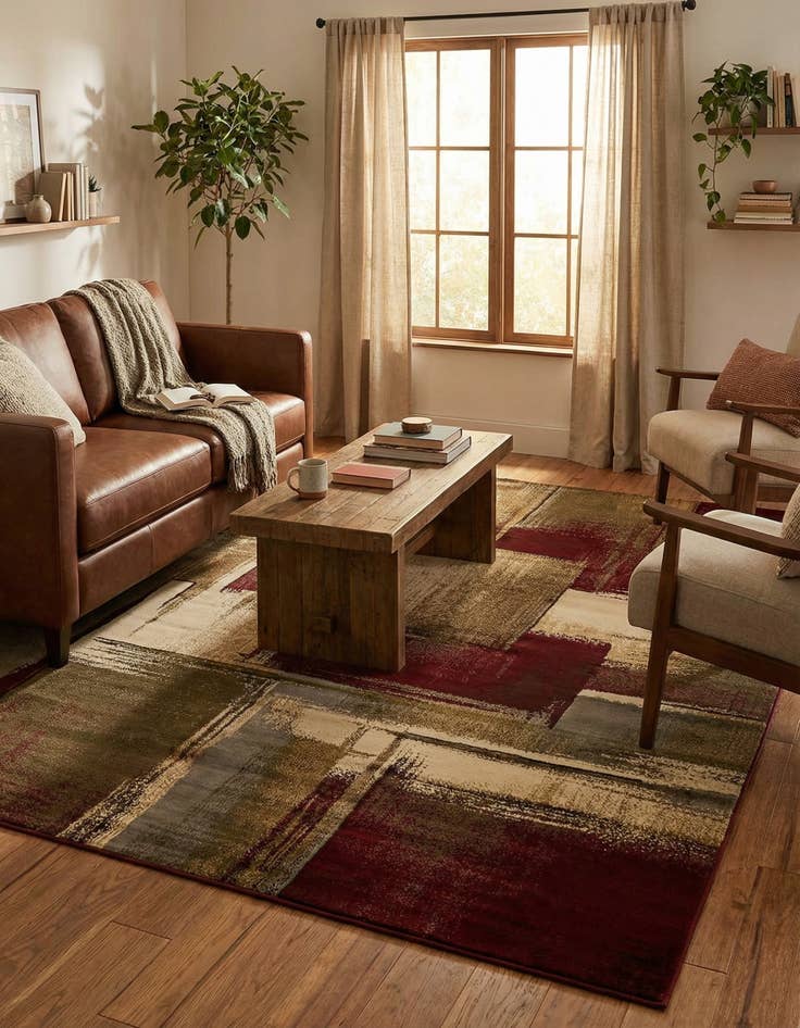 Detail image of 9' x 12' Coffee Shop Rug