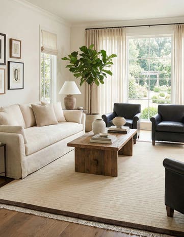 6' 7 x 9' 11 Hand Knotted Darya Wool Rug