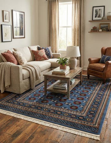 5' 3 x 7' Bokhara Rug
