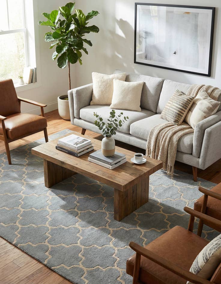 Detail image of 5' 1 x 8' Luna Rug