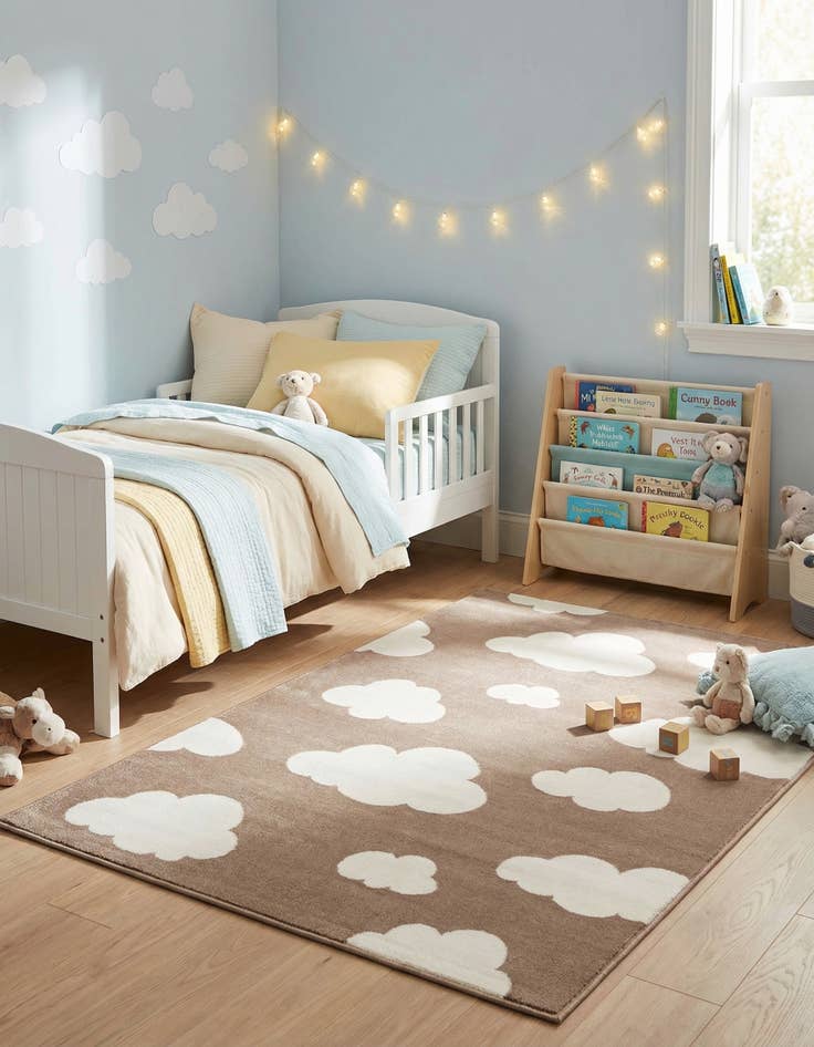 Detail image of 4' x 6' Whimsy Kids Rug