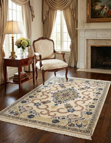 3' 6 x 5' 8 Isfahan Rug