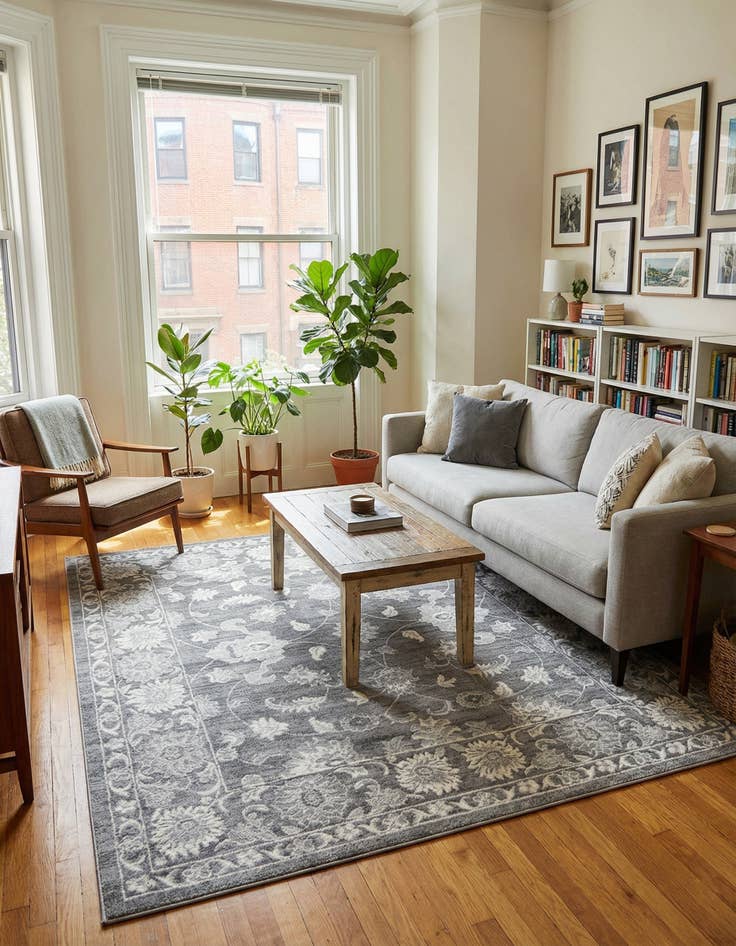 Detail image of 10' x 10' Boston Square Rug