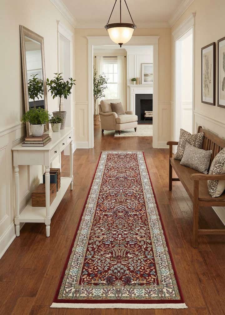 3' x 13' Nain Design Runner Rug
