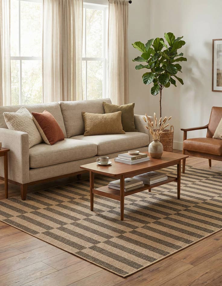 Detail image of 6' 3 x 9' Dunes Rug