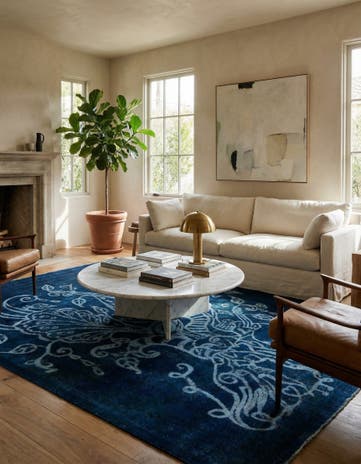 8' 1 x 12' 4 Hand Knotted Ultra Vintage Persian Wool Rug