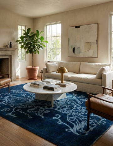 8' 1 x 12' 4 Hand Knotted Ultra Vintage Persian Wool Rug