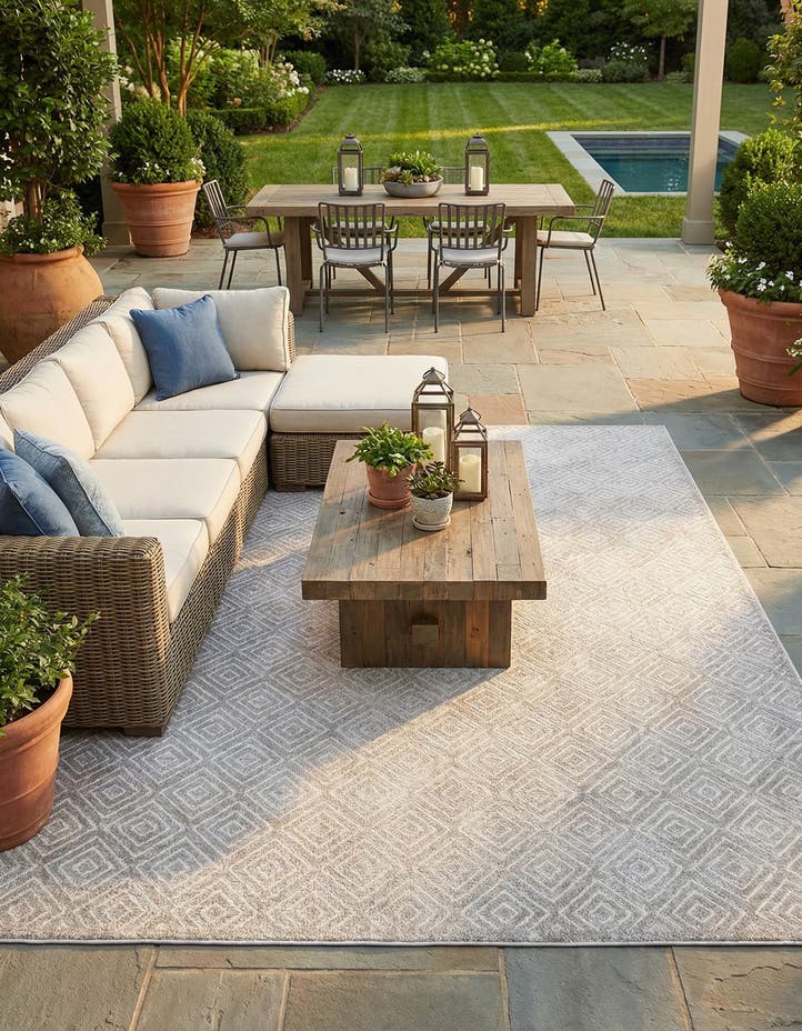 10' x 14' Easy-Clean Sabrina Soto Indoor / O...