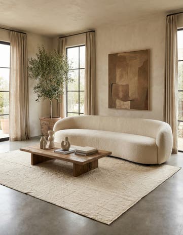 8' 9 x 12' 1 Hand Knotted Moroccan Wool Rug