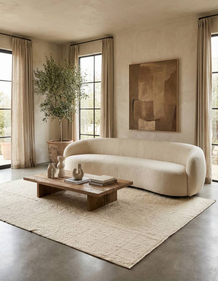 Detail image of  8' 9 x 12' 1  Hand Knotted Moroccan Wool Rug