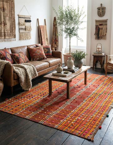 5' x 7' 3 Jajim Rug