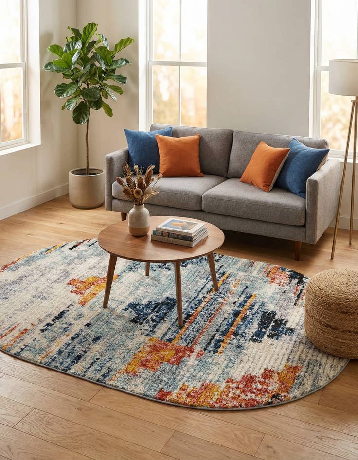 Detail image of 4' x 6' Tucson Oval Rug