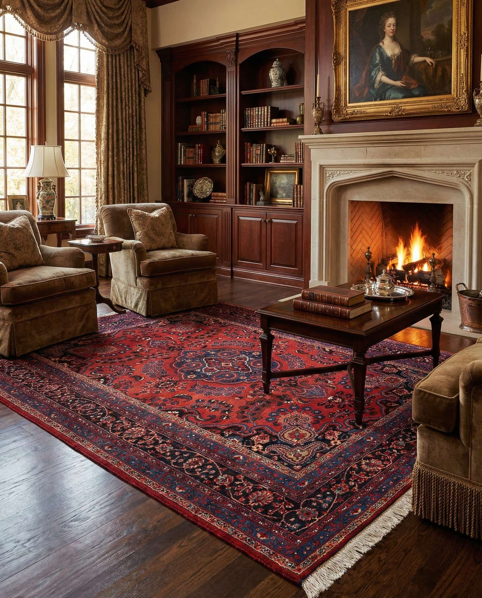 6' 8 x 9' 2 Arak Wool Rug