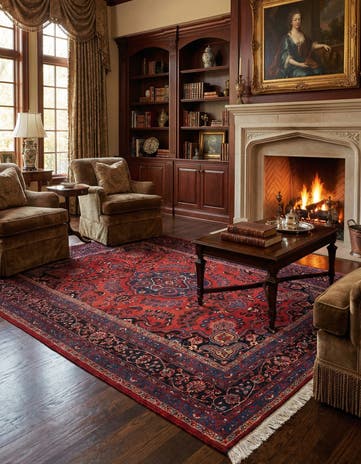 6' 8 x 9' 2 Arak Wool Rug