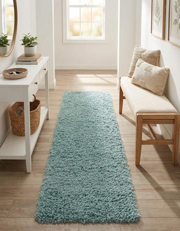 2' x 8' Zermatt Shag Runner Rug