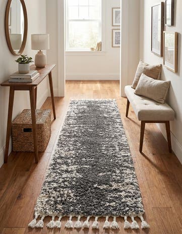 2' x 6' Serenity Shag Runner Rug