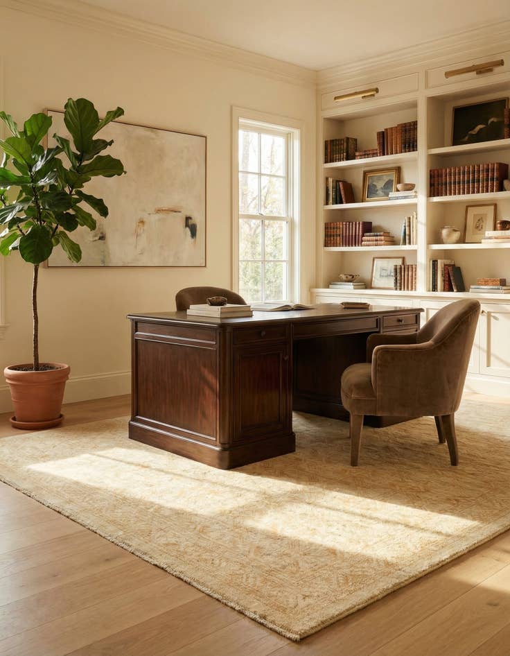 Detail image of 5' 7 x 7' 10 Juma Wool Rug