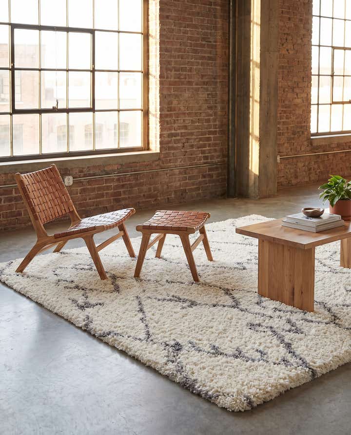 8' x 8' Infinity Shag Square Rug