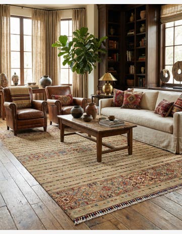 5' 8 x 7' 10 Torkman Rug