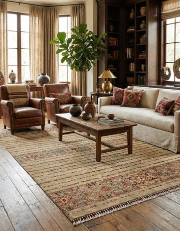 5' 8 x 7' 10 Torkman Rug