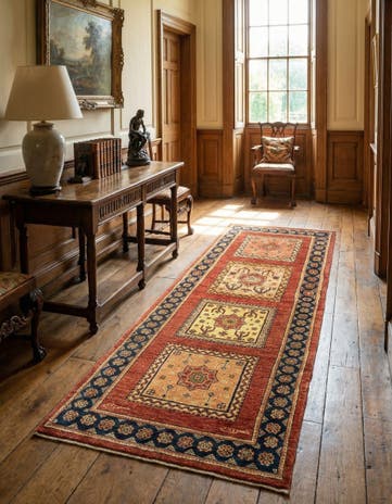 2' 5 x 7' 2 Kashkuli Runner Rug