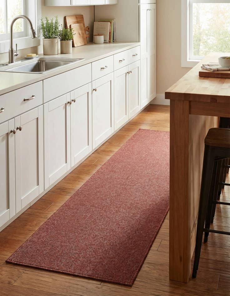 Detail image of 2' x 8' Everyday Solid Runner Rug