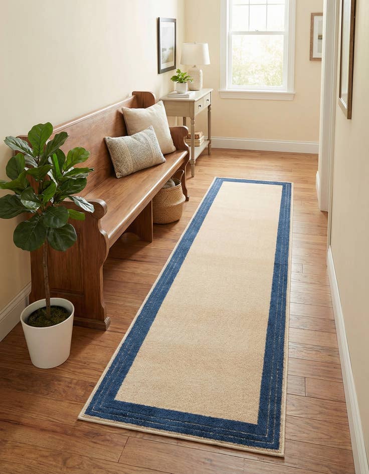 Detail image of 2' x 10' Easy-Clean Aruba Indoor / Outdoor Runner Rug