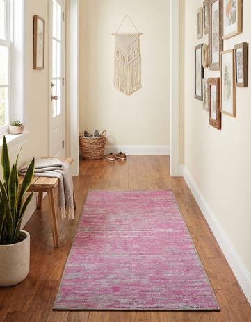 Pink Asha Runner Rug