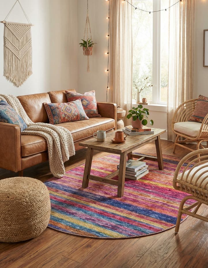 3' 6 x 5' 6 Asha Oval Rug