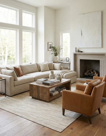 8' 1 x 10' Cowhide - Patchwork Rug